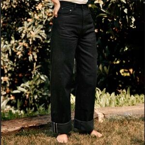 Imogene + Willie black Catherine selvedge jeans